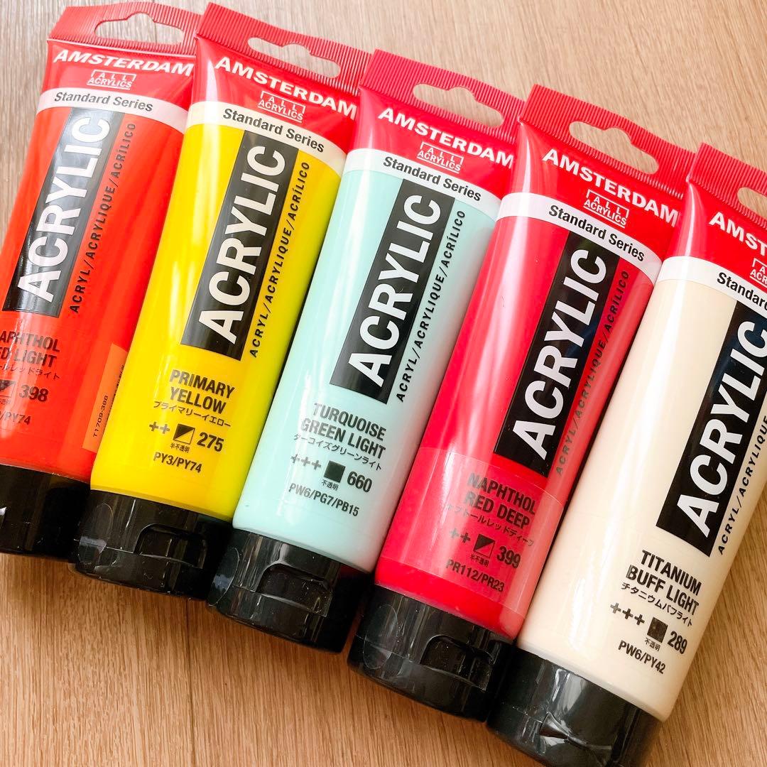 新品未使用 アムステルダム アクリリックA 120ml