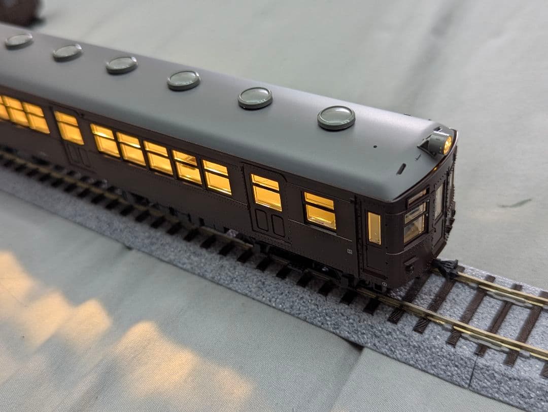 KATO (HO)クモハ41+クハ55 2両セット 3-503 室内灯点灯