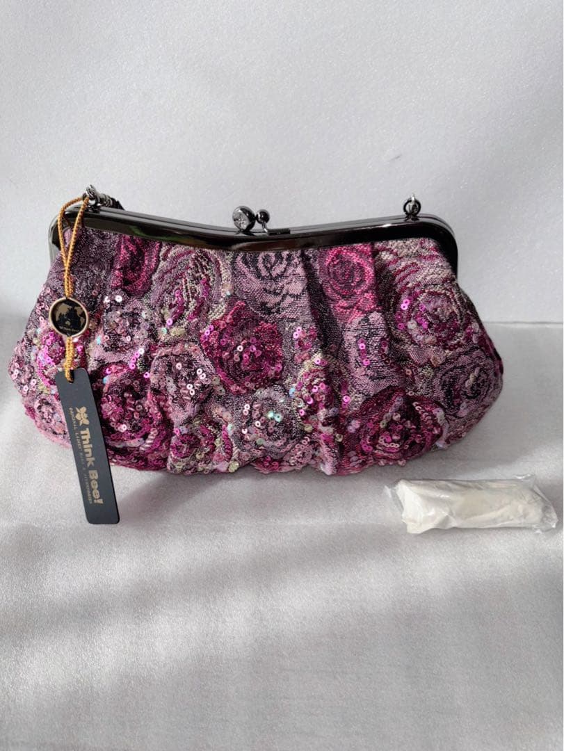 棗Think bee! シンクビー　がま口 ハンドバッグ 2way