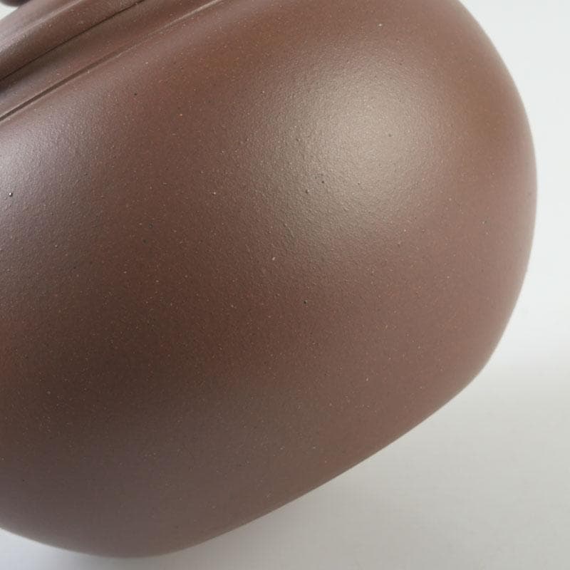 中国　紫砂　朱泥　急須　茶壷　在銘　V　9605