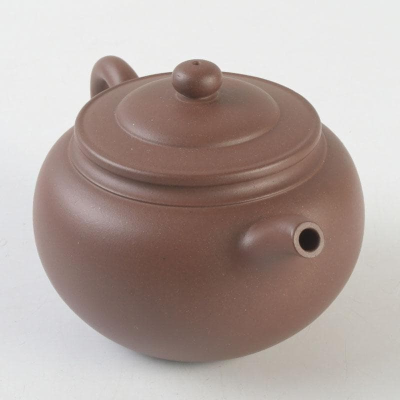 中国　紫砂　朱泥　急須　茶壷　在銘　V　9605