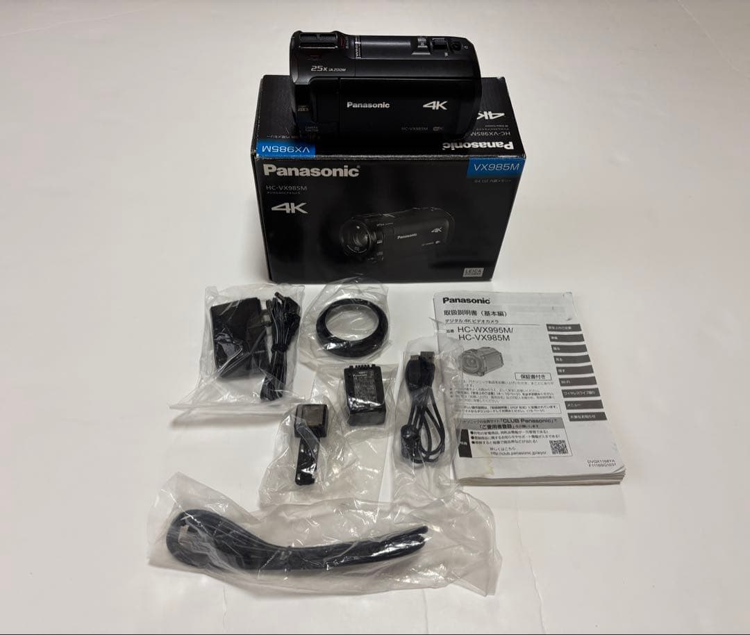 s*u様 パナソニック デジタル4Kビデオカメラ HC-VX985M 黒