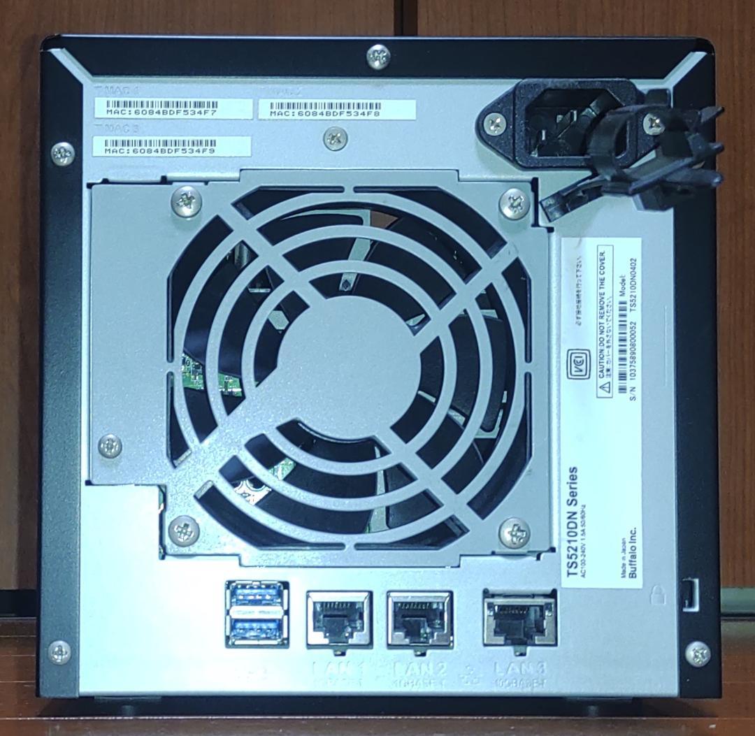 バッファロー テラステーション TS5210DN