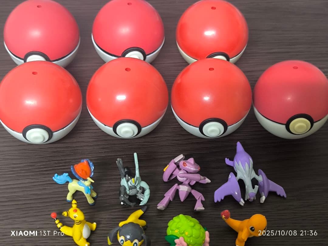 風*様 けしポケ ポケモン ミニフィギュアセット ボール付き