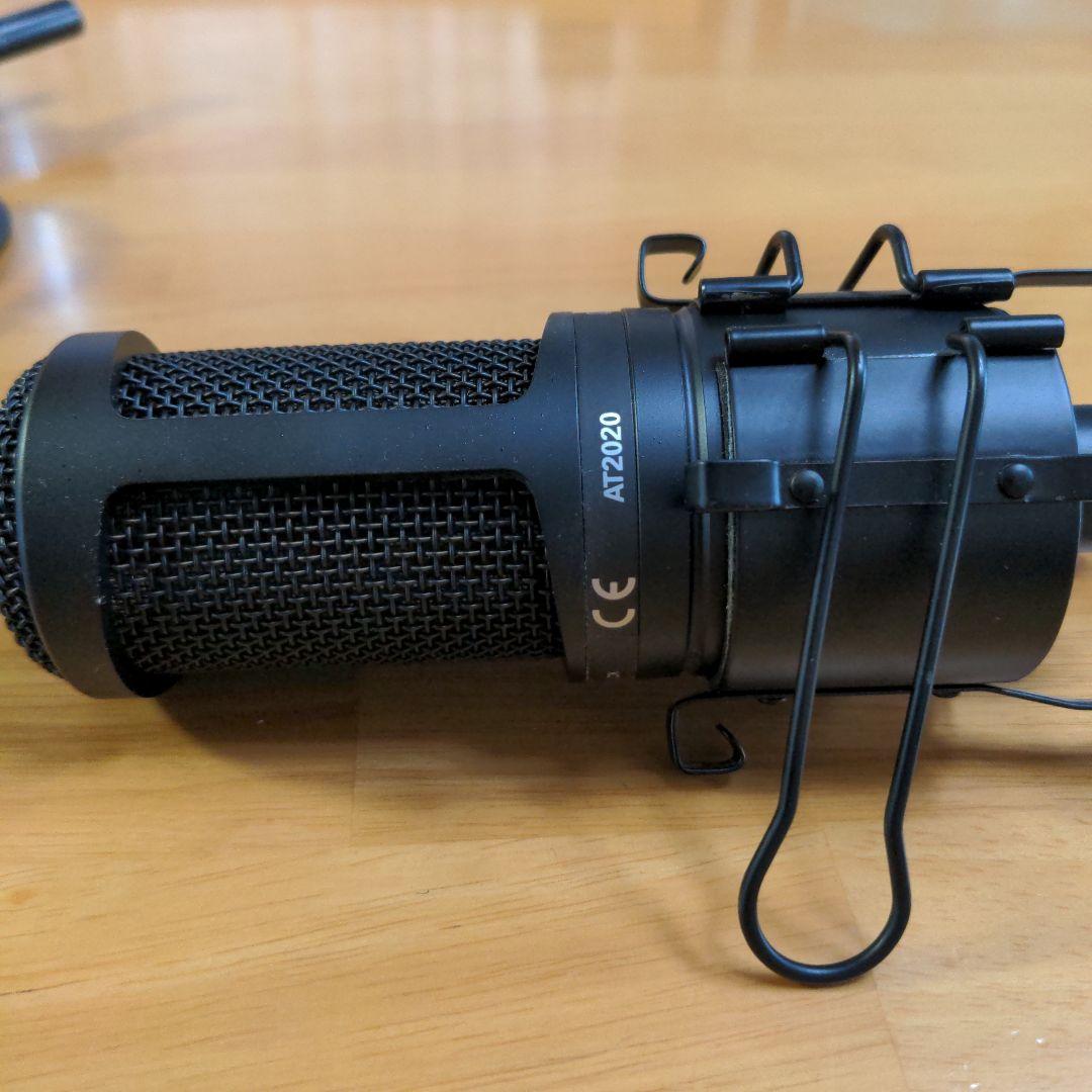 audio-technica AT2020 コンデンサーマイク