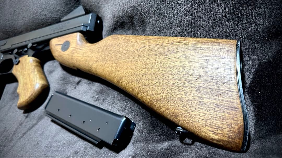 東京マルイ M1A1 トンプソン 木製ストック スタンダード電動ガン カスタム