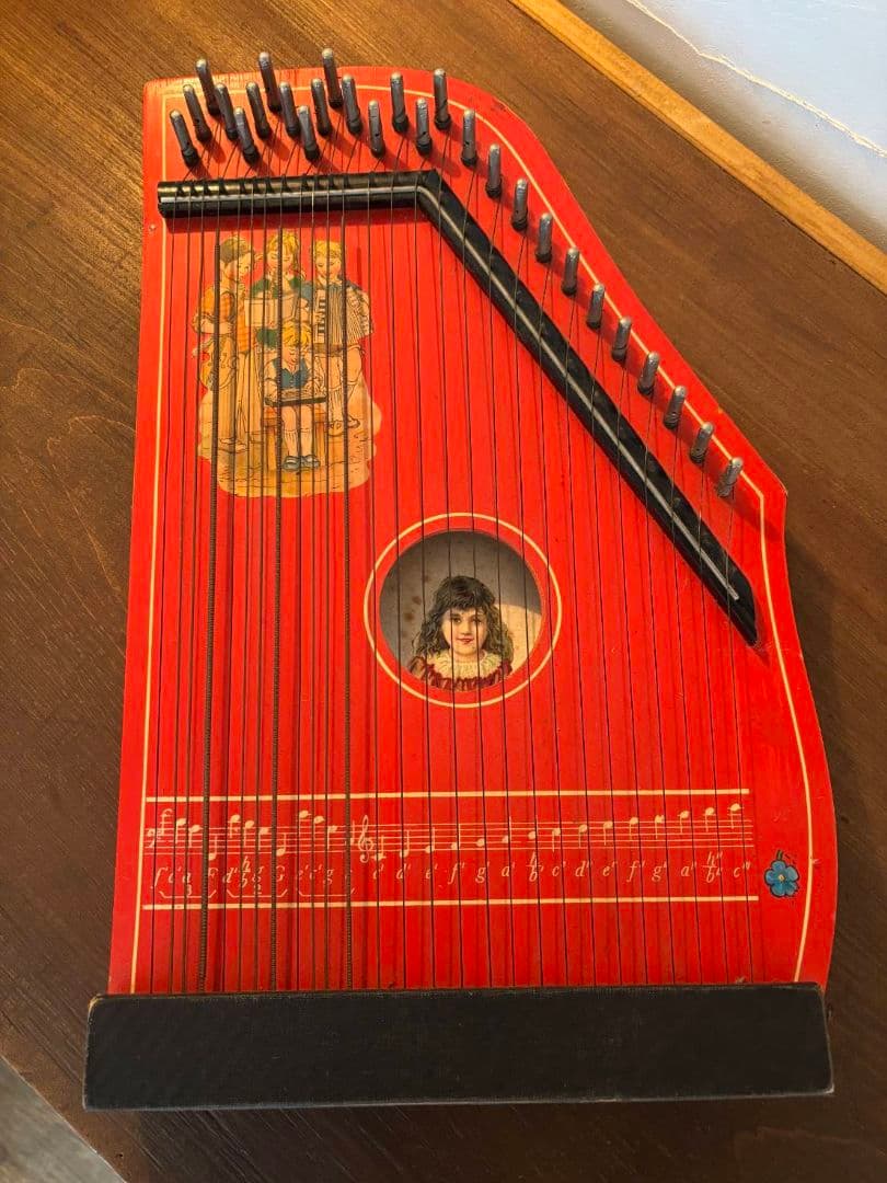 チター・ツィター・箱型ハープ・ドイツ・ビンテージ・アンティーク