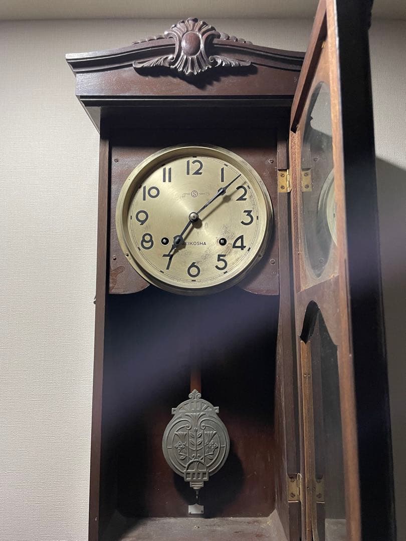 y*i様 精工舎 振り子時計 大型 OH済み 完動品