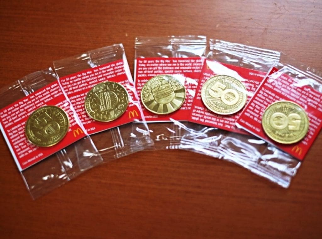 商品名ビックマック 5種類完品 マクドナルド 限定非売品