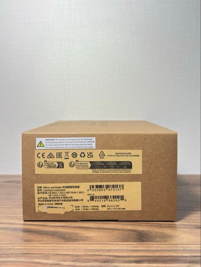 s*l様 【新品/旧ロゴ】Behringer Centaur Overdrive