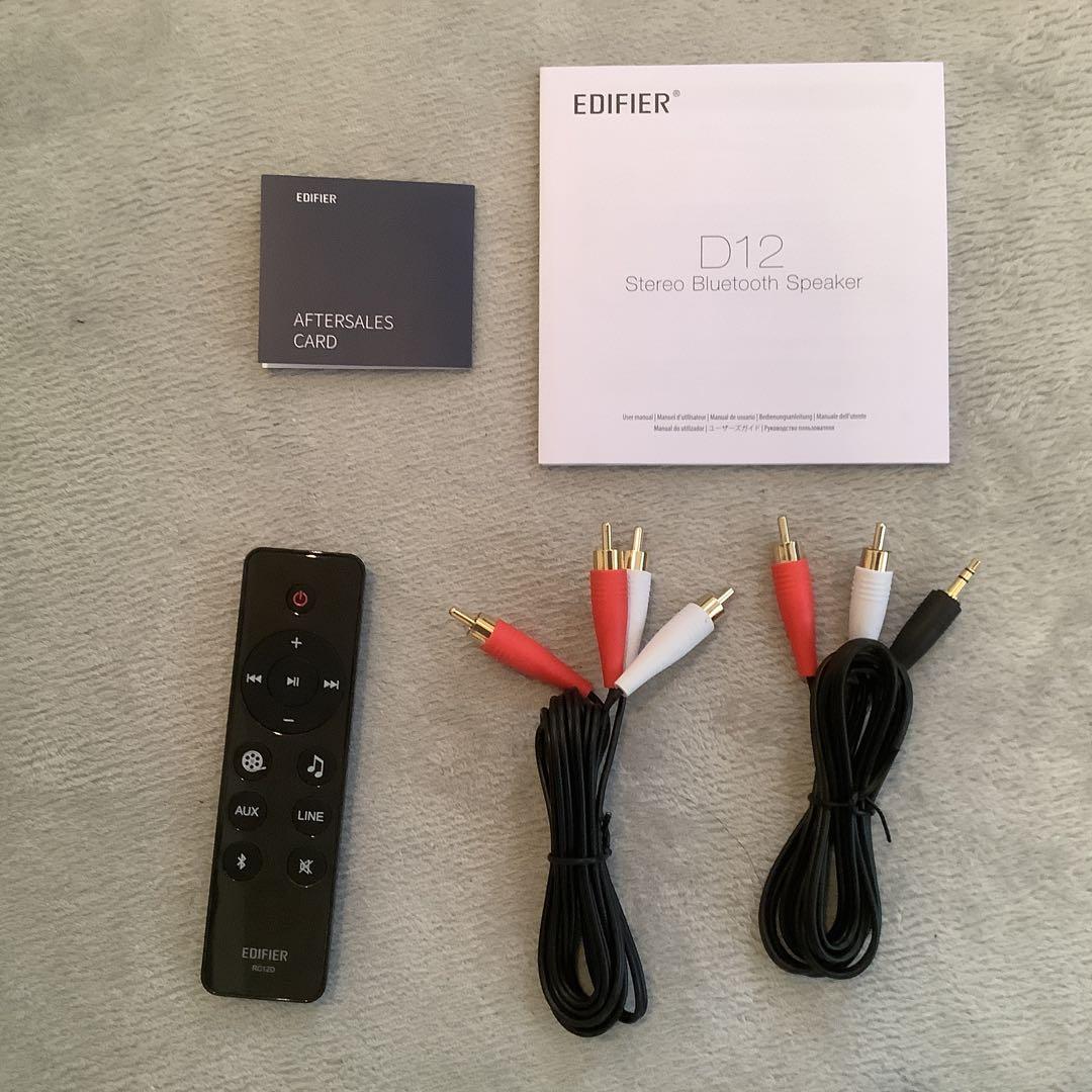 EDIFIER D12 ステレオBluetoothスピーカー