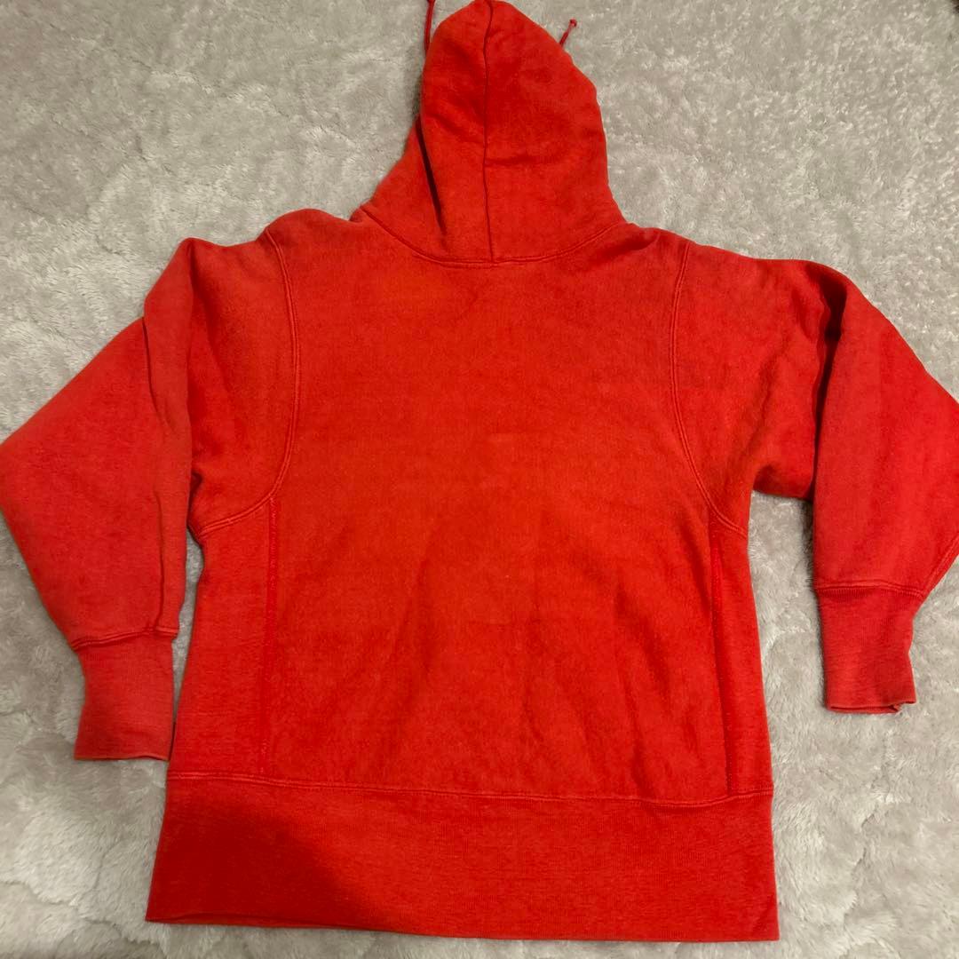 champion 単色タグ　リバースウィーブ　ビンテージスウェット　パーカー　S