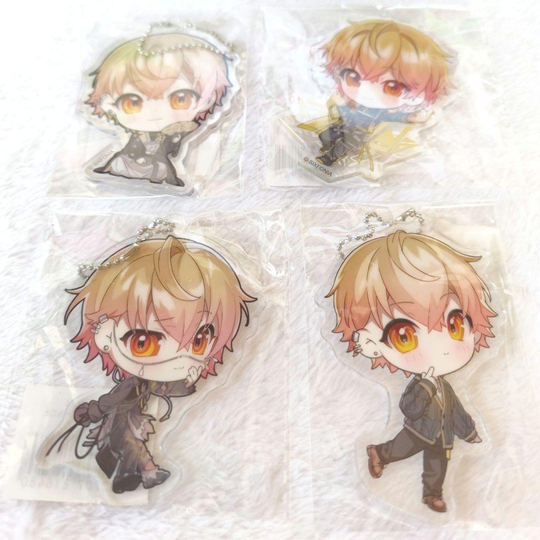 シクフォニ みこと アクキー リップケース ガーランド スマホストラップ