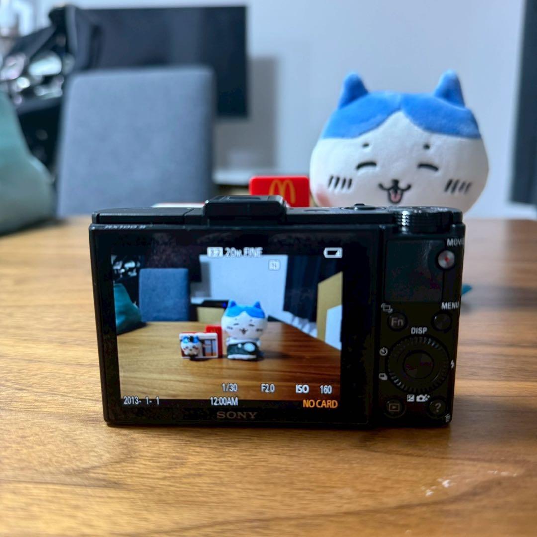 SONY RX100M2 サイバーショット Wi-Fi 高画質カメラ