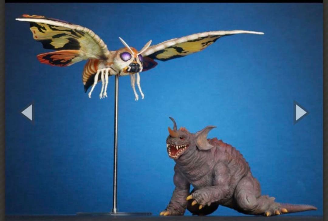 東宝大怪獣シリーズ モスラ(2001)＆バラゴン(2001) 激闘カラーVer.