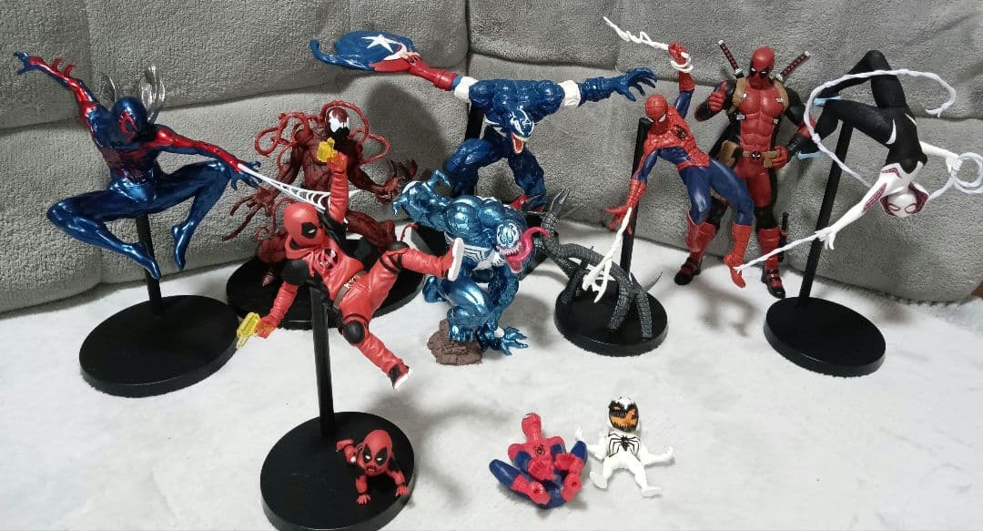 【美品】バラ売り可能 マーベルフィギュア8体まとめ売りセットおまけ付き