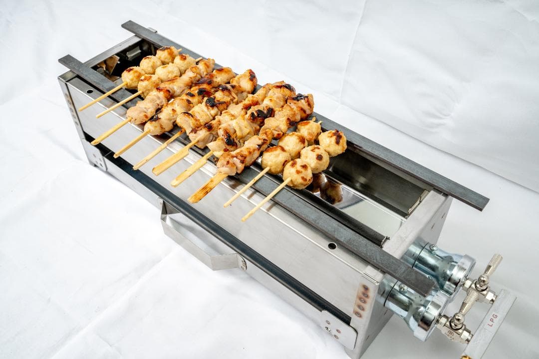 ３日以内に発送します ★ 焼き鳥焼器★団子やき鳥学園祭★イベントキッチンカー祭り