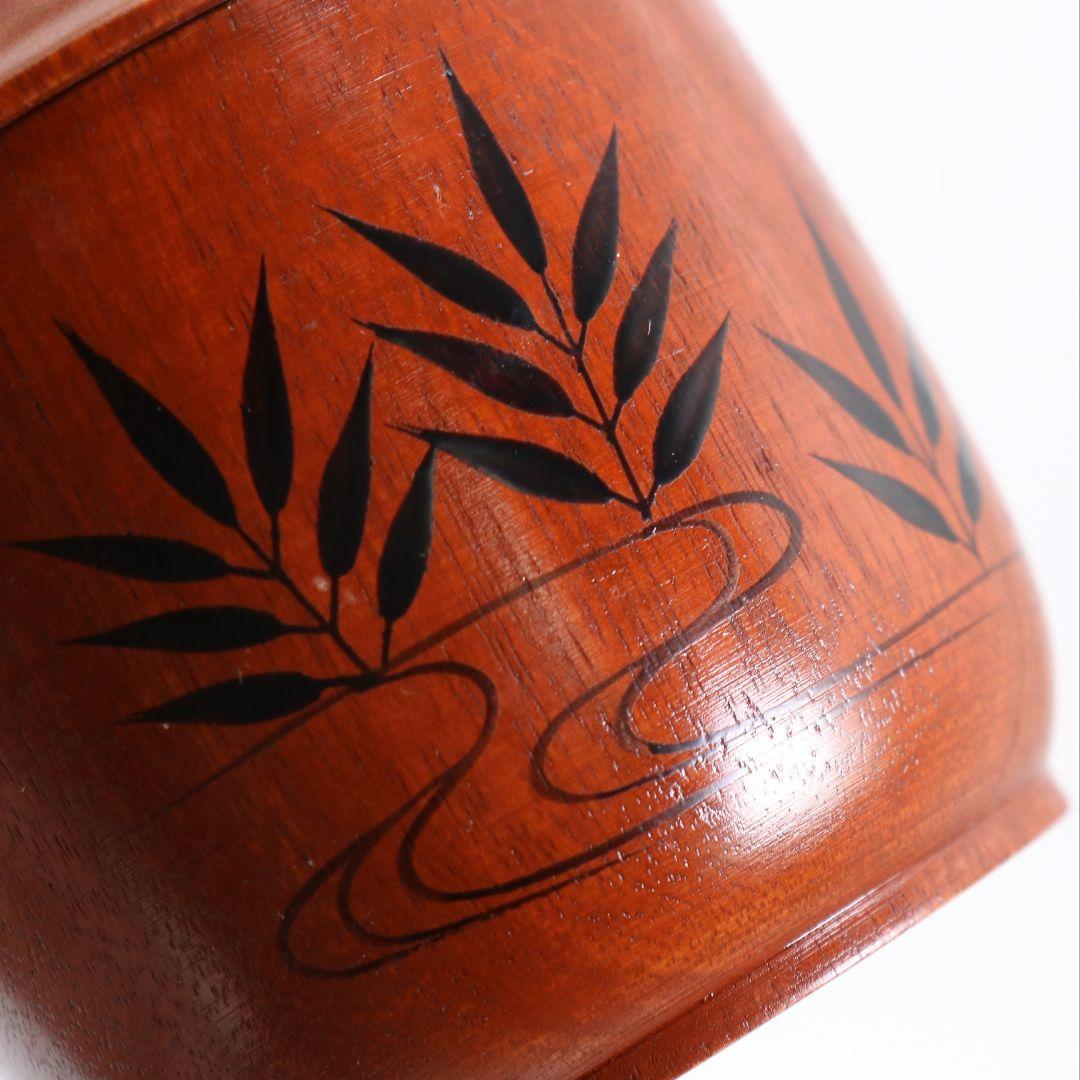 道場宗廣作 苫屋棗 千鳥蒔絵 茶道具 共箱　V936