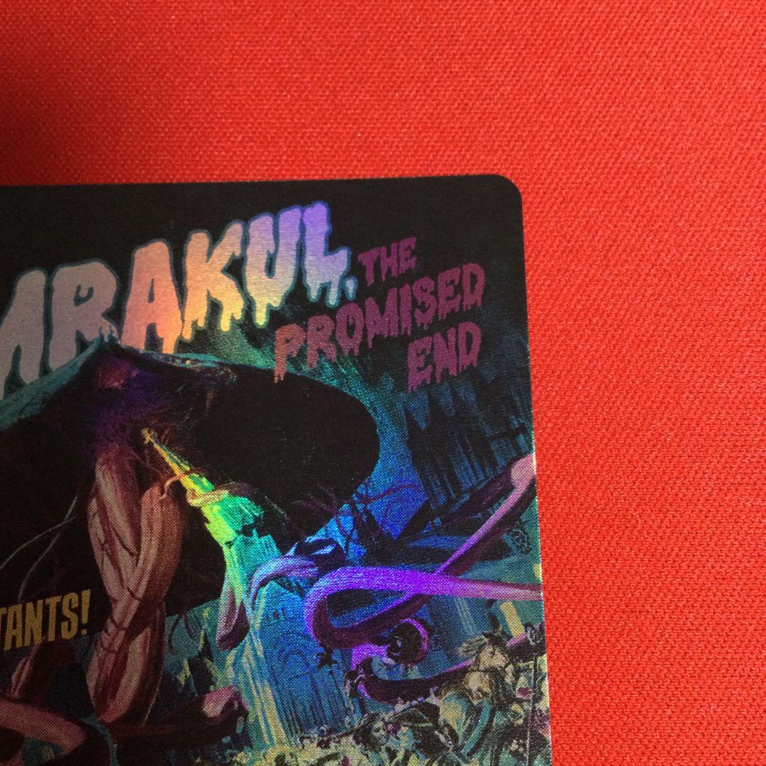 約束された終末、エムラクール ポスター版 英語　foil 傷あり