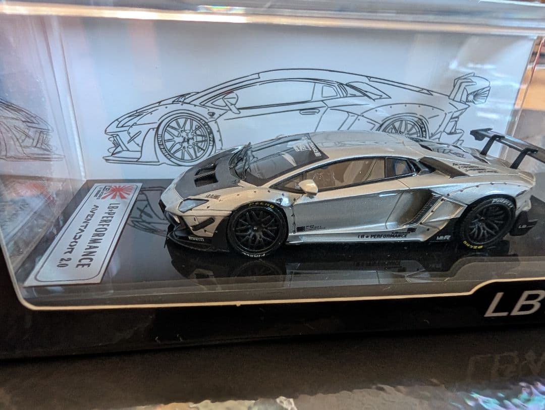 LIBERTYWALK ランボルギーニ アヴェンタドール　1/64 4台セット