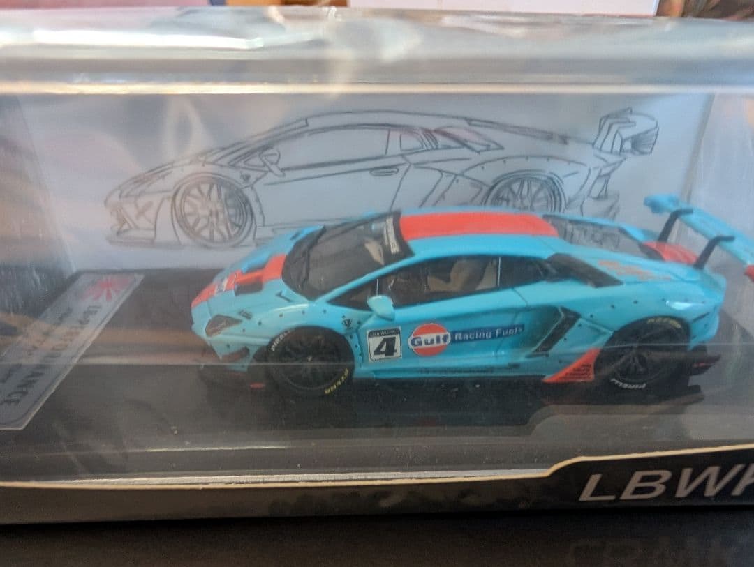 LIBERTYWALK ランボルギーニ アヴェンタドール　1/64 4台セット