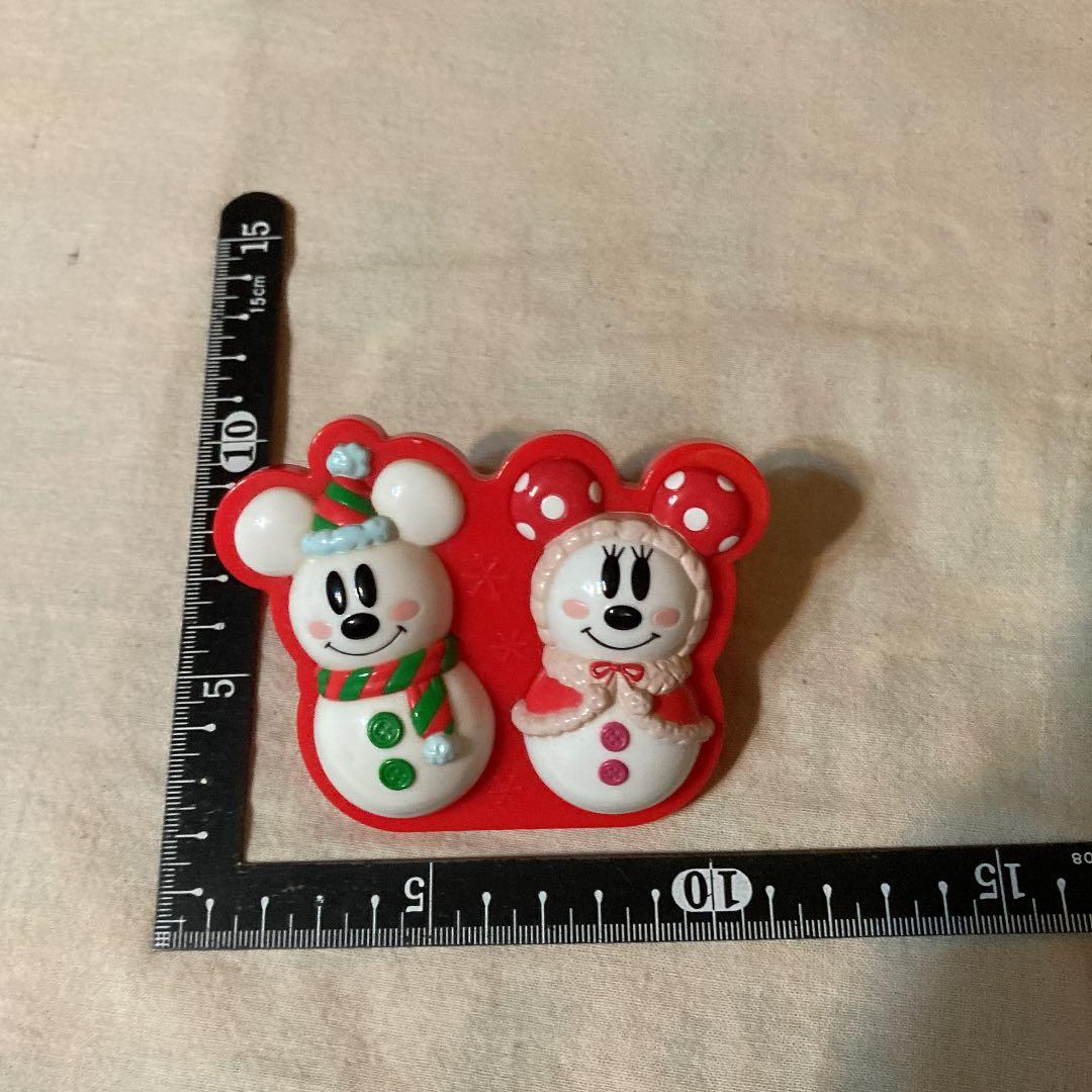 マグネット　クリップ　ディズニー　スノーマン　ミッキー　ミニー　リゾート製