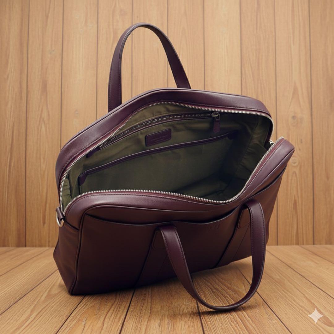 一発値下げ！！ダンヒル 2WAYブリーフケース ハムステッド ボルドー