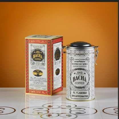 【未開封・中身あり】BACHA コーヒー　ホワイト缶