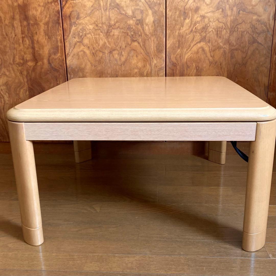 美品 ユアサプライムス 丸栄木工所 家具調こたつ