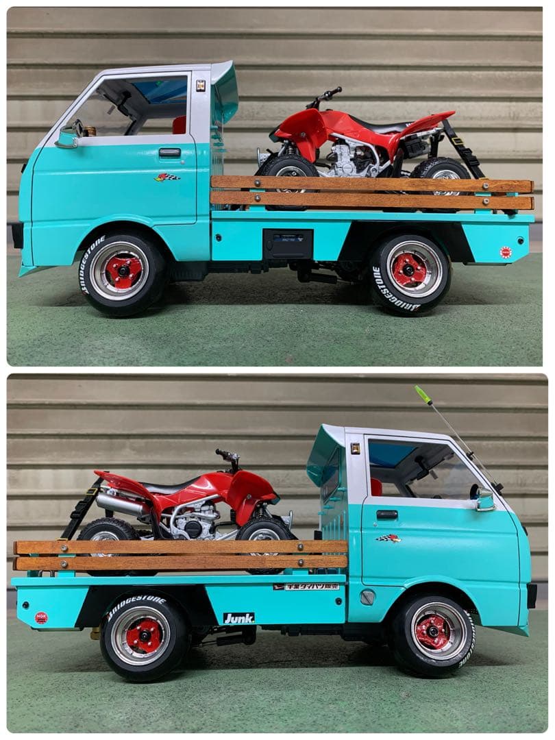 WPL D22 ダイハツ ハイゼットトラック 車高短 ドリフト カスタム