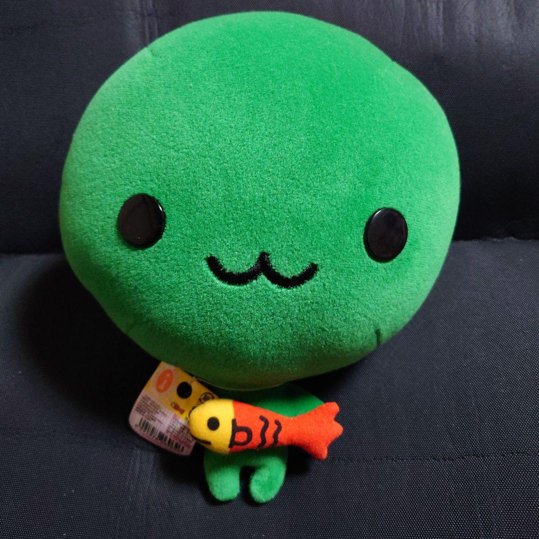 激レア 平成レトロ サンエックス まりもこちゃん お魚 ぬいぐるみ 新品タグ付き