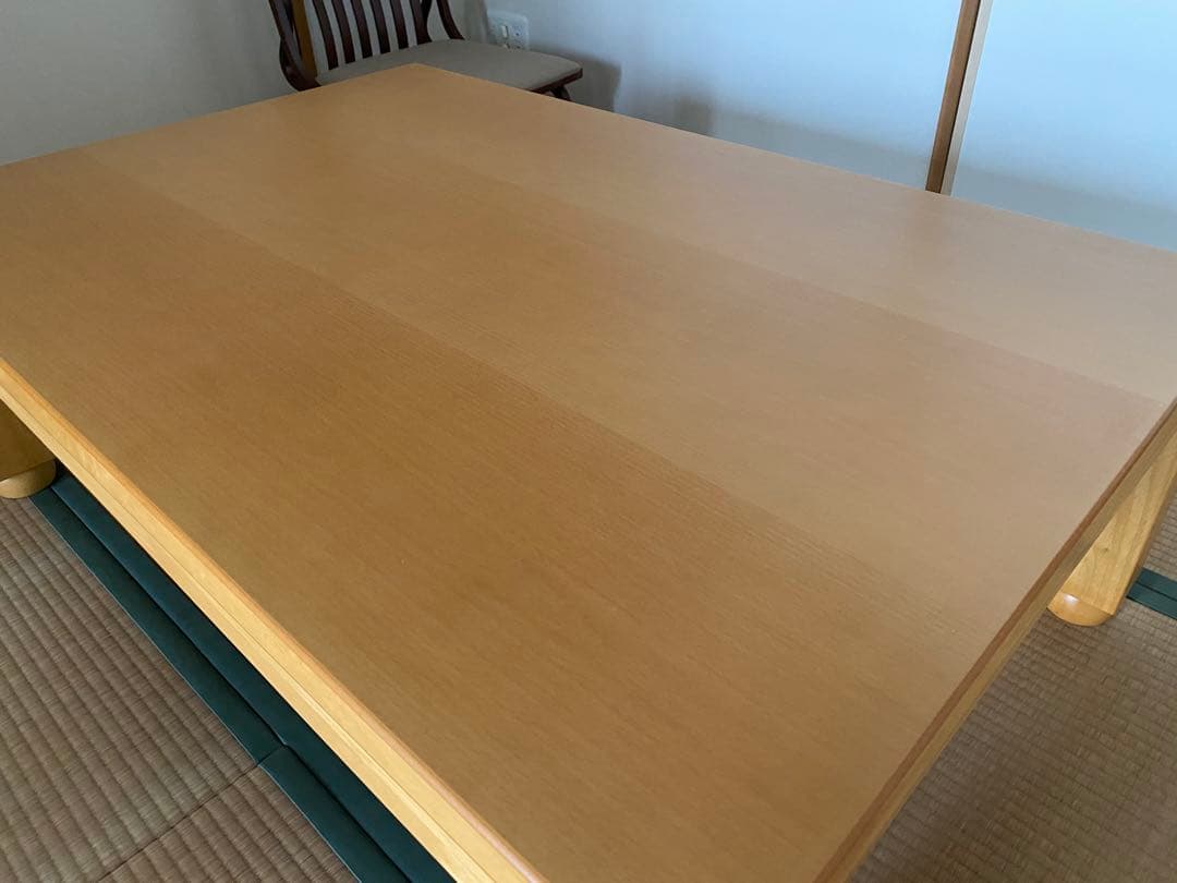 新品未使用　木製ヒーター内蔵こたつ