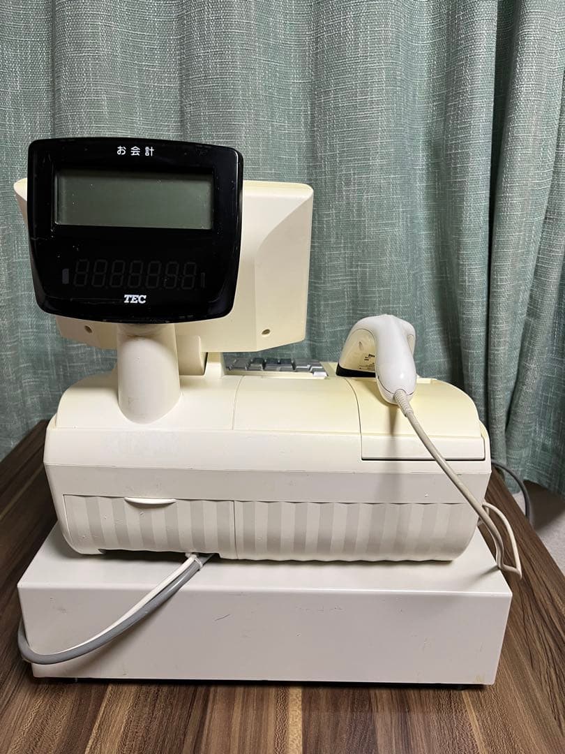 TEC MA-2055 レジスター クリーム色