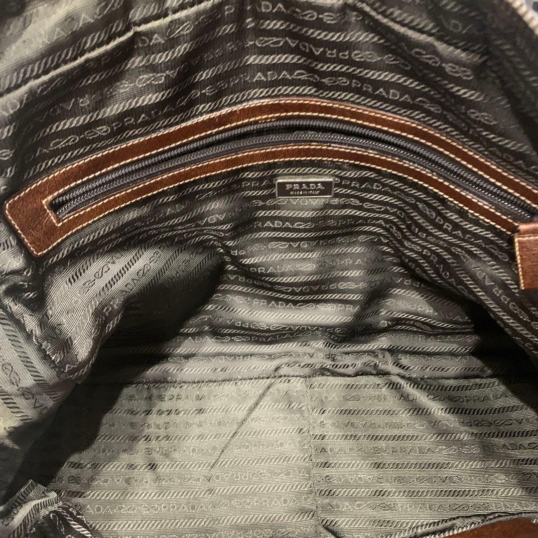 【専用づかちん様】　PRADA ビジネスバッグ ベージュ ブラウン