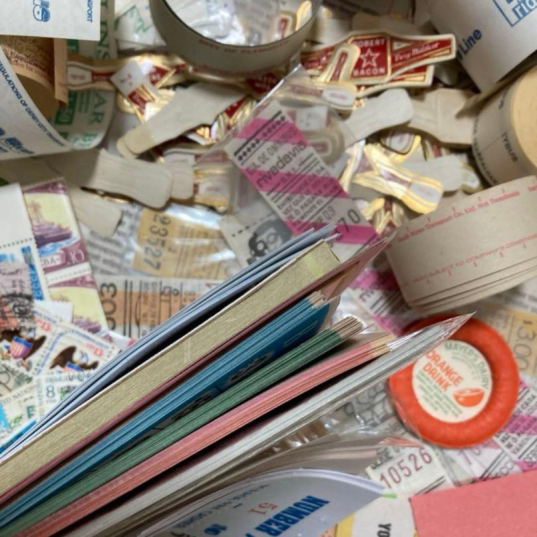 ブ*チ様 海外ロールチケット紙もの　まとめ売り