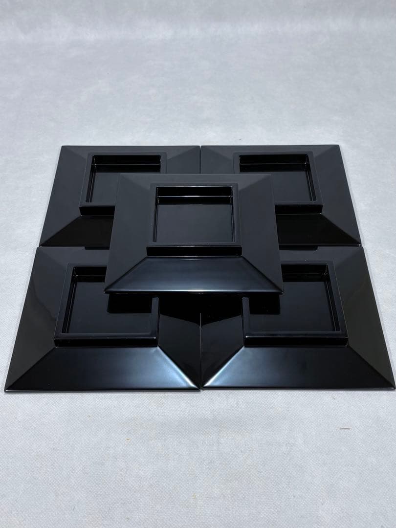 輪島塗　名工 水尻清甫作　星雲沈金　盛器　美品　共箱　茶道　懐石道具　送料込