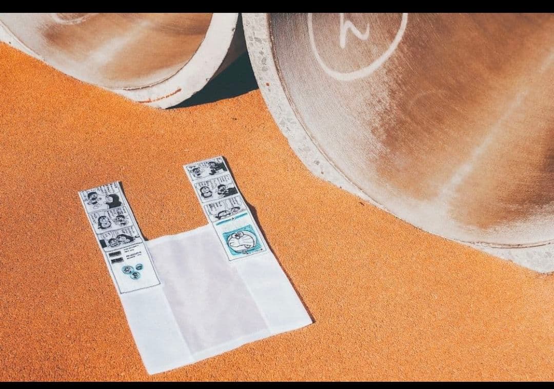 専用　折りたたみ傘&ブリジットタナカマンガのコマバッグ　藤子ミュージアム