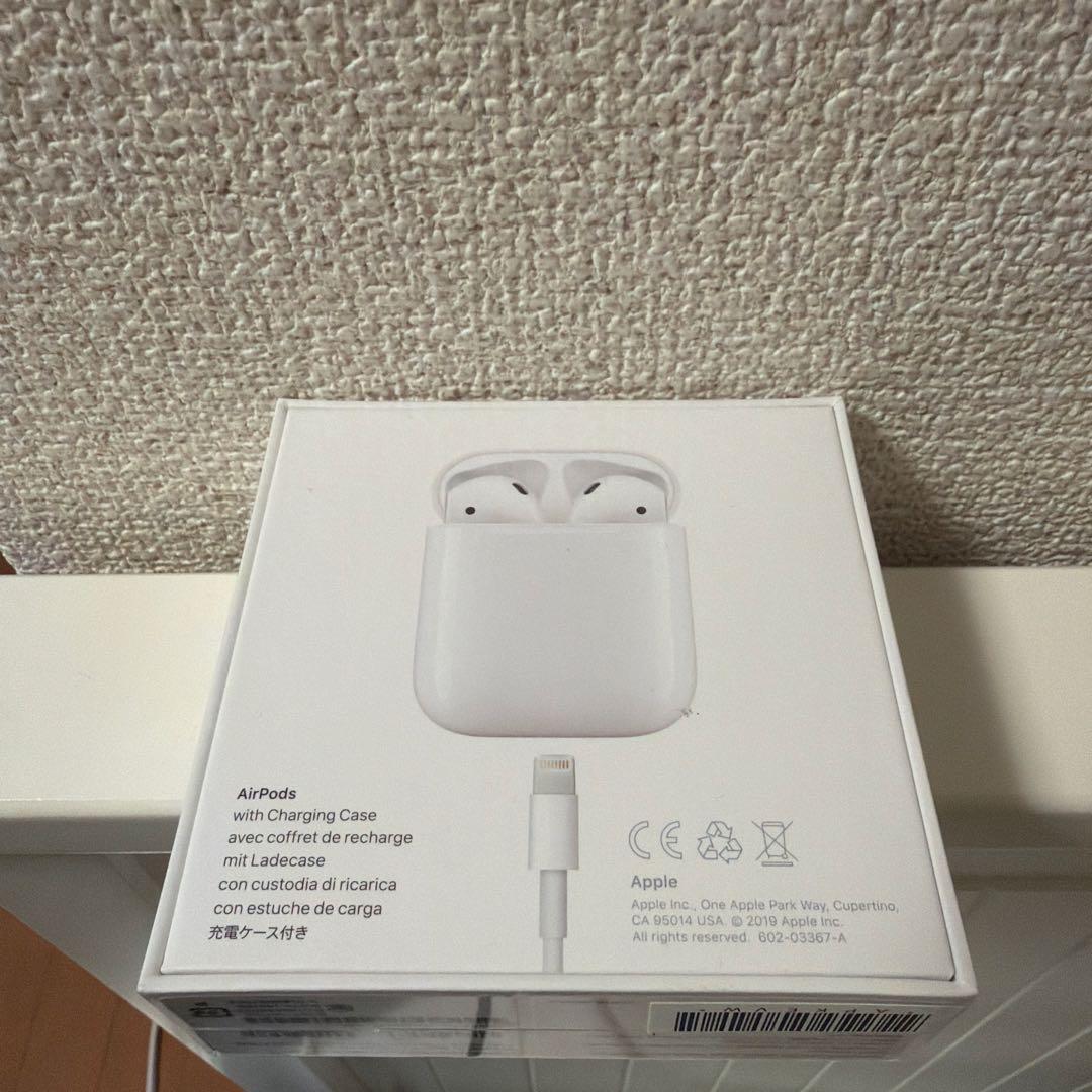 新品未開封 AirPods 第2世代 正規品 フィルム未剥離