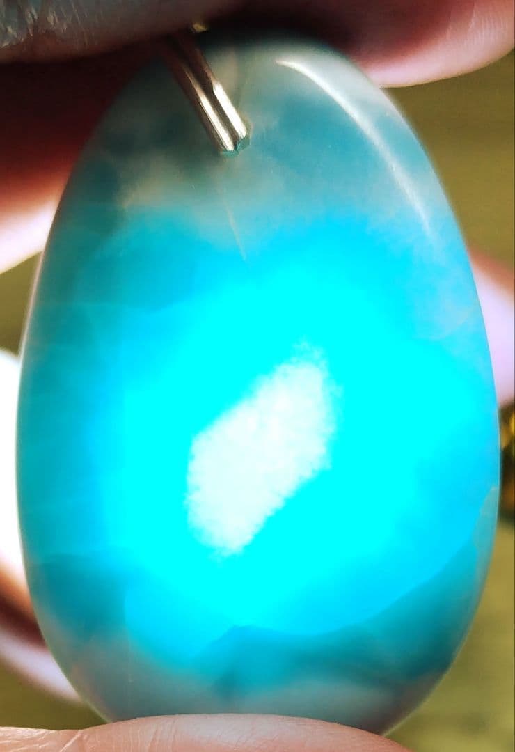 Timmy 赤売❣️ ラリマー ペンダントトップ【ドミニカ共和国産】