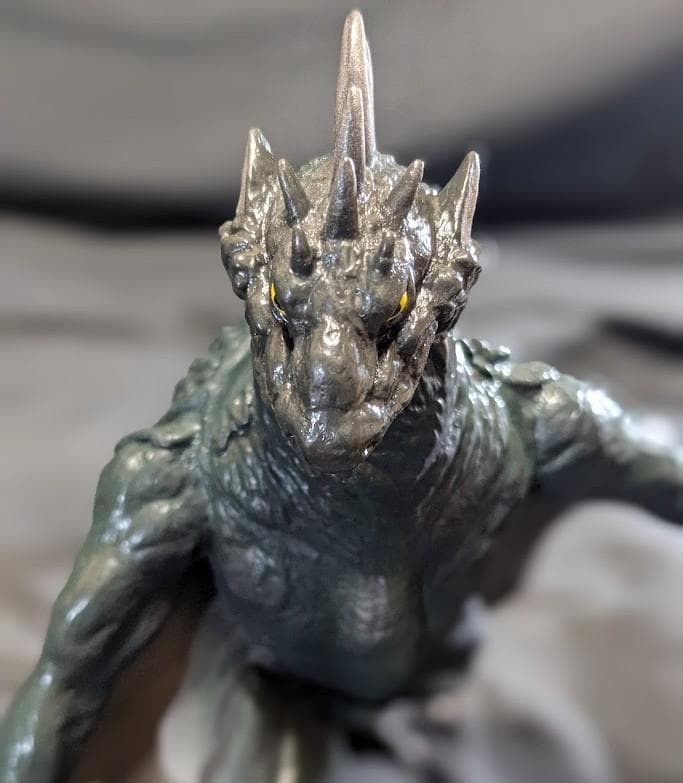 大怪獣バラン 婆羅陀魏山神（ＣＣＰ）200個限定ソフビ大判ポスターカラー版