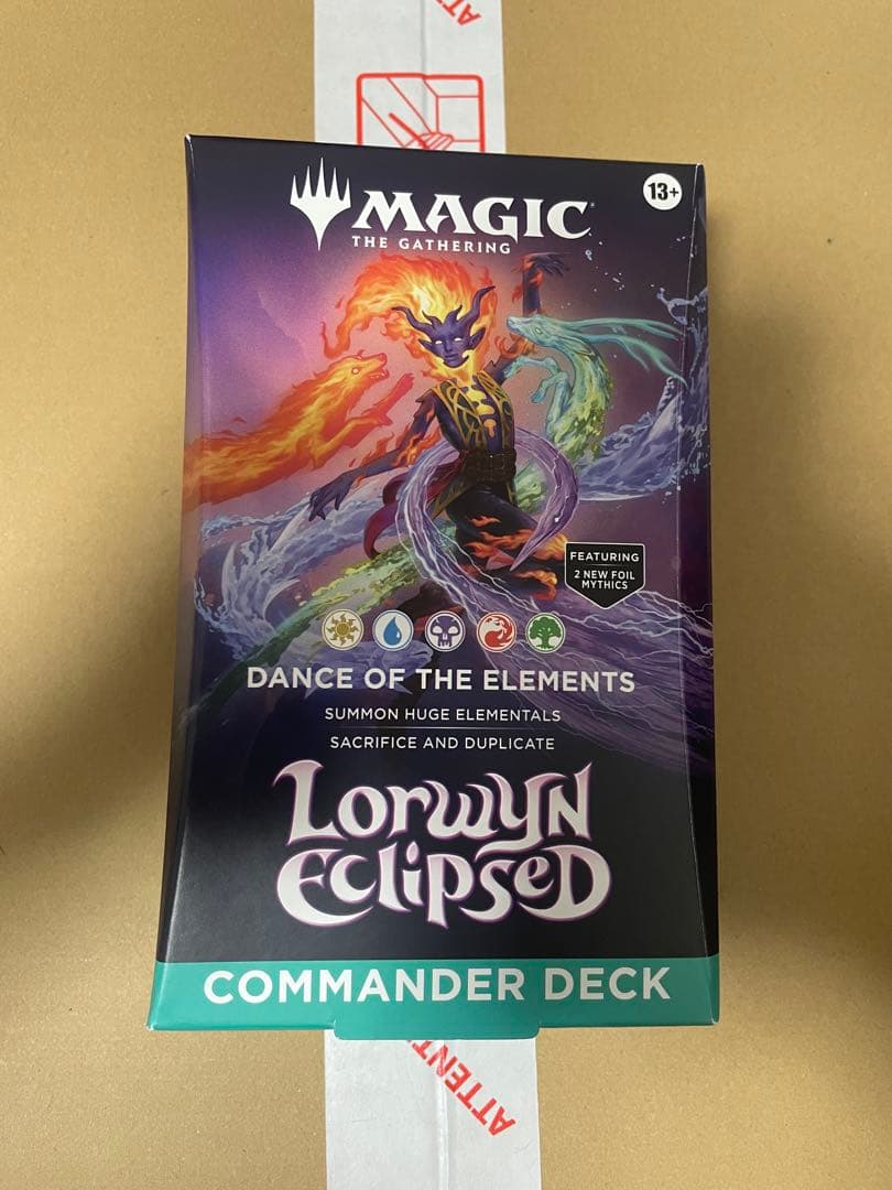 ローウィンの昏明　統率者デッキ　エレメンタルの舞踊　英語版　未開封