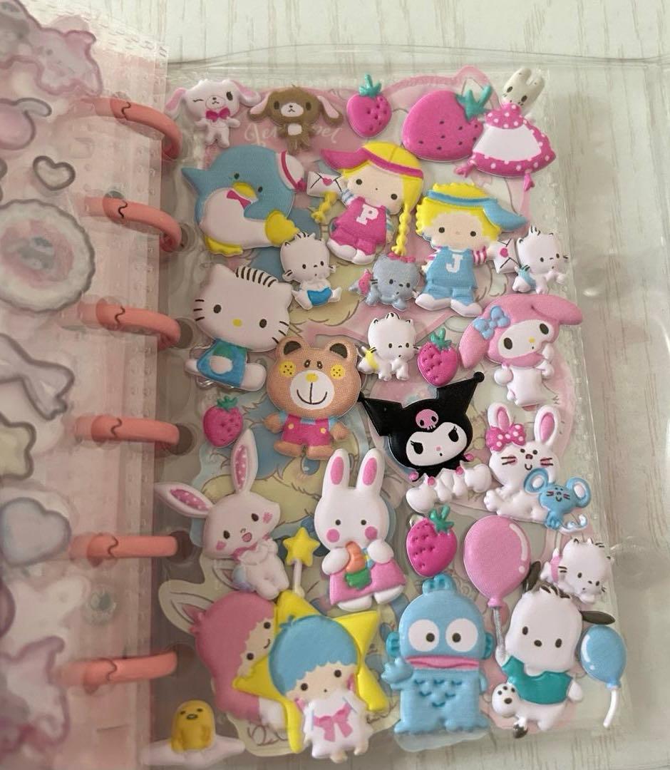 シール帳　完成品　サンリオ