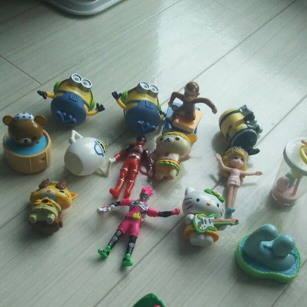 ハッピーセットのおもちゃコレクションです！