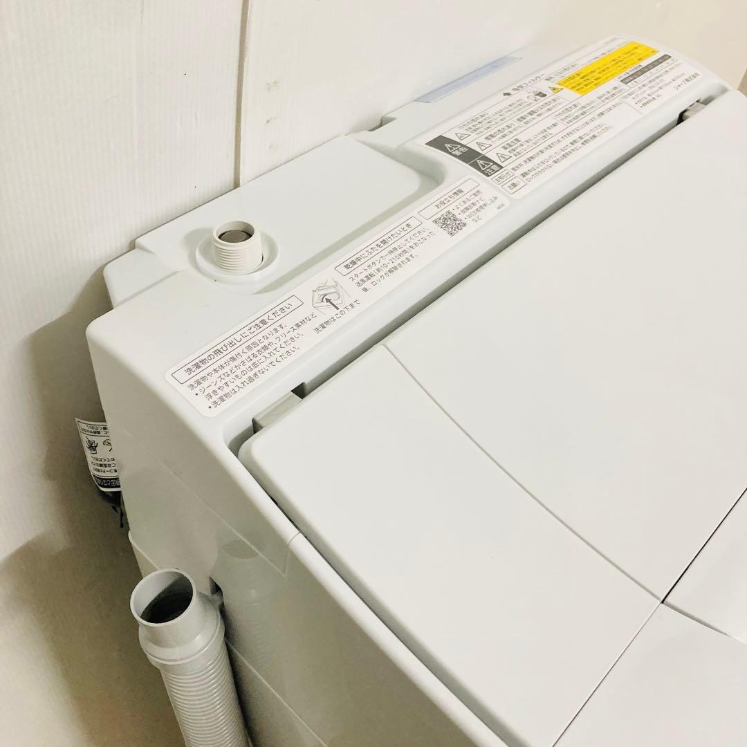 高年式美品❗️シャープ縦型乾燥機付き洗濯機2023年製大阪、大阪近郊配送無料