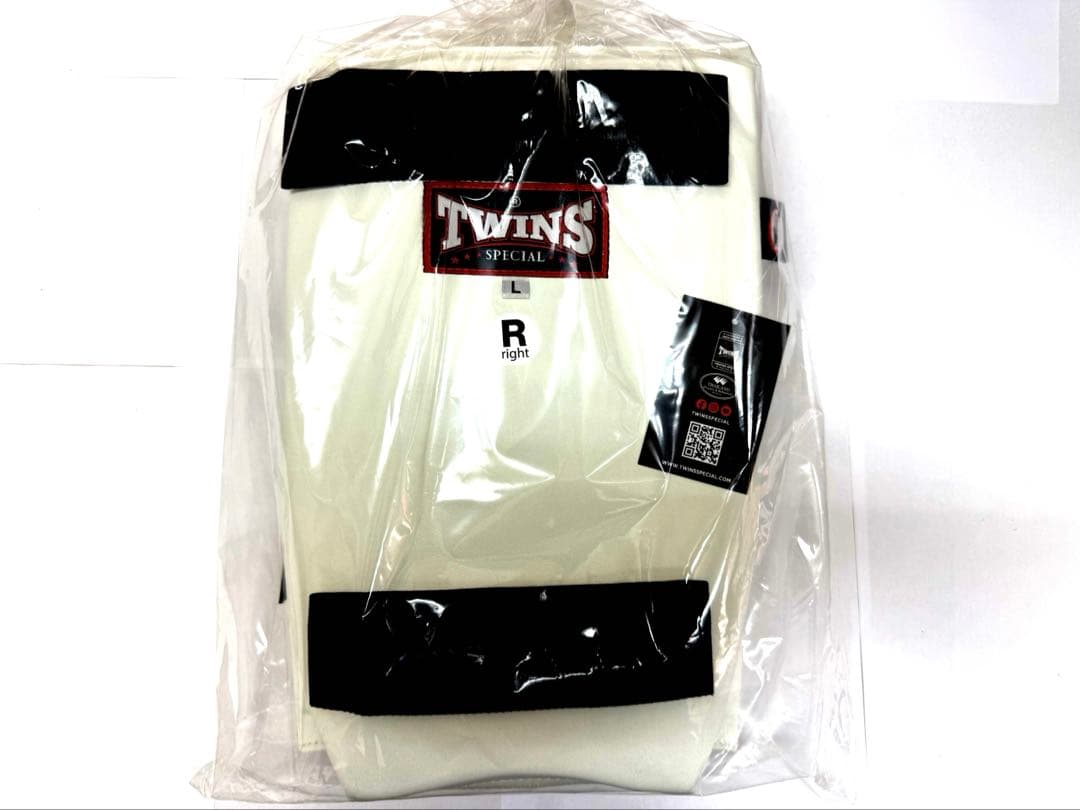 ころmama様用　TWINSレガース　白L ヘッドギアL白　サポーター　送料込