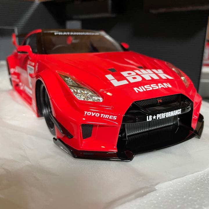 未展示品TOP SPEED1/18LB-ワークス GT スカイライン GT-R