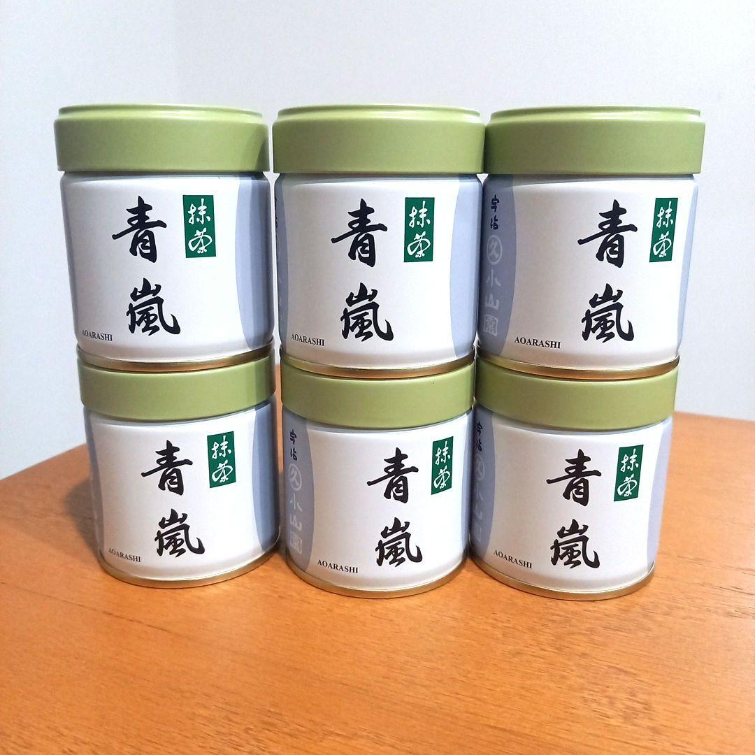 新品未開封 京都 丸久小山園 抹茶 青嵐 6個セット