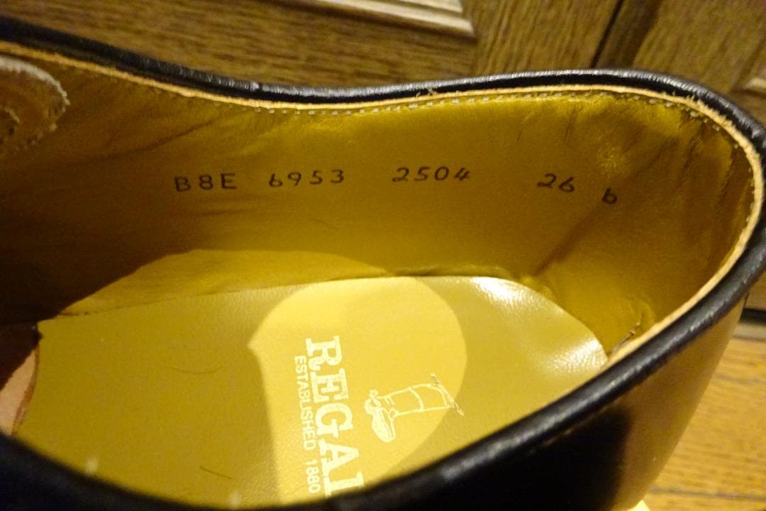 REGAL プレーントゥ 2504 新品・未使用