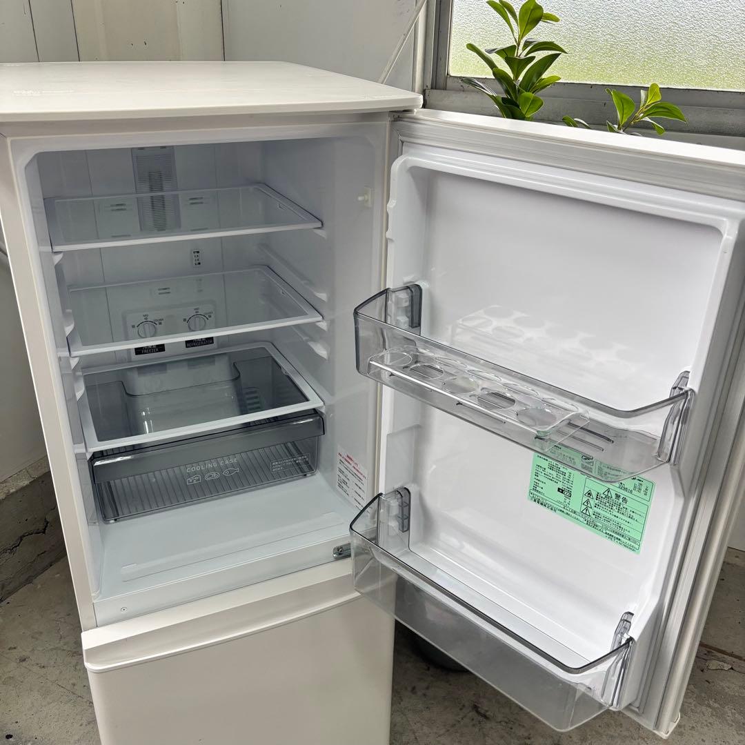 三菱 MITSUBISHI 2ドア冷蔵庫 MR-P15H-W 146L