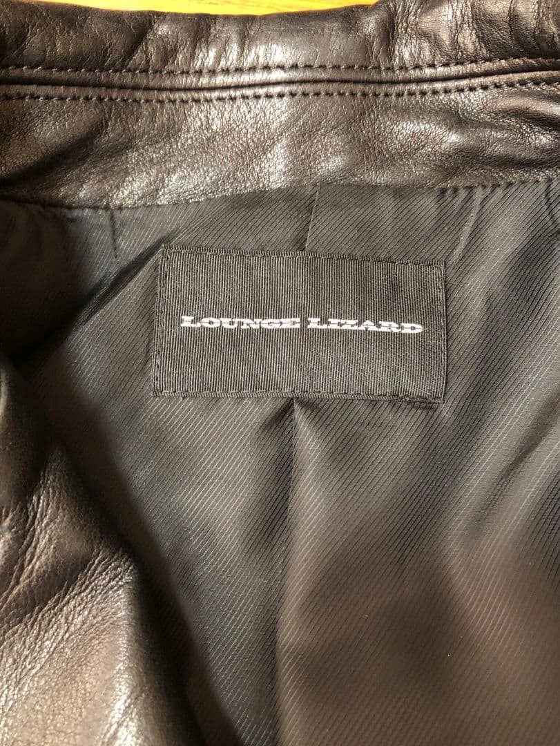 ラウンジリザード 18AW ライダースジャケット